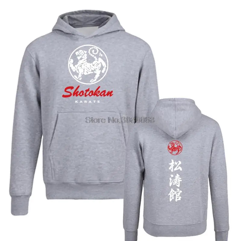 Shotokan Karate Do Tiger Logo Martial Art Hoodie Unisex Men Fleece Casual Hoodies Hooded Sweatshirt Streetwear Oversized Trendy