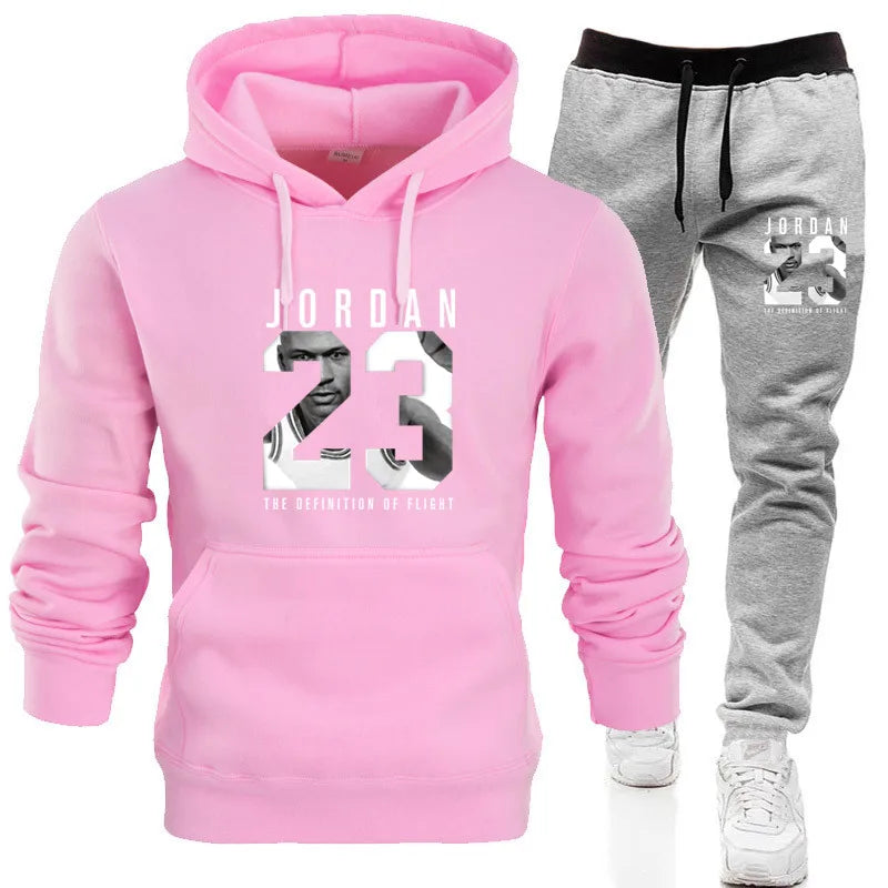 2024 new top of the line Classic men's hooded sportswear high-quality sweatshirts and jogging pants casual