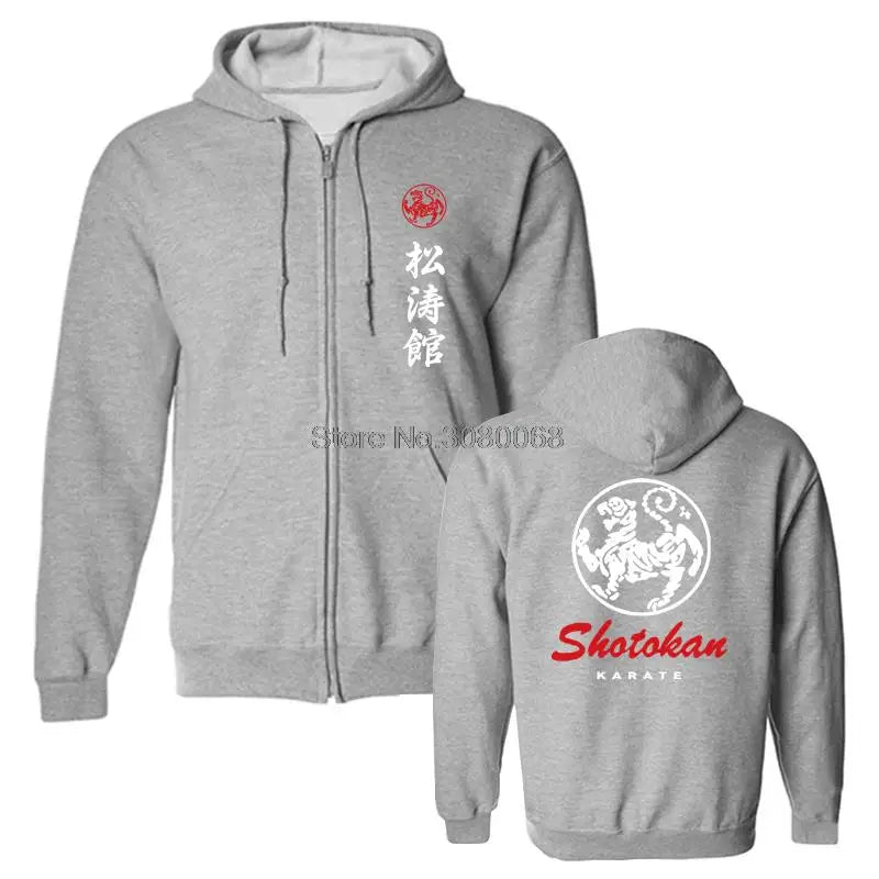 Shotokan Karate Do Tiger Logo Martial Art Hoodie Unisex Men Fleece Casual Hoodies Hooded Sweatshirt Streetwear Oversized Trendy