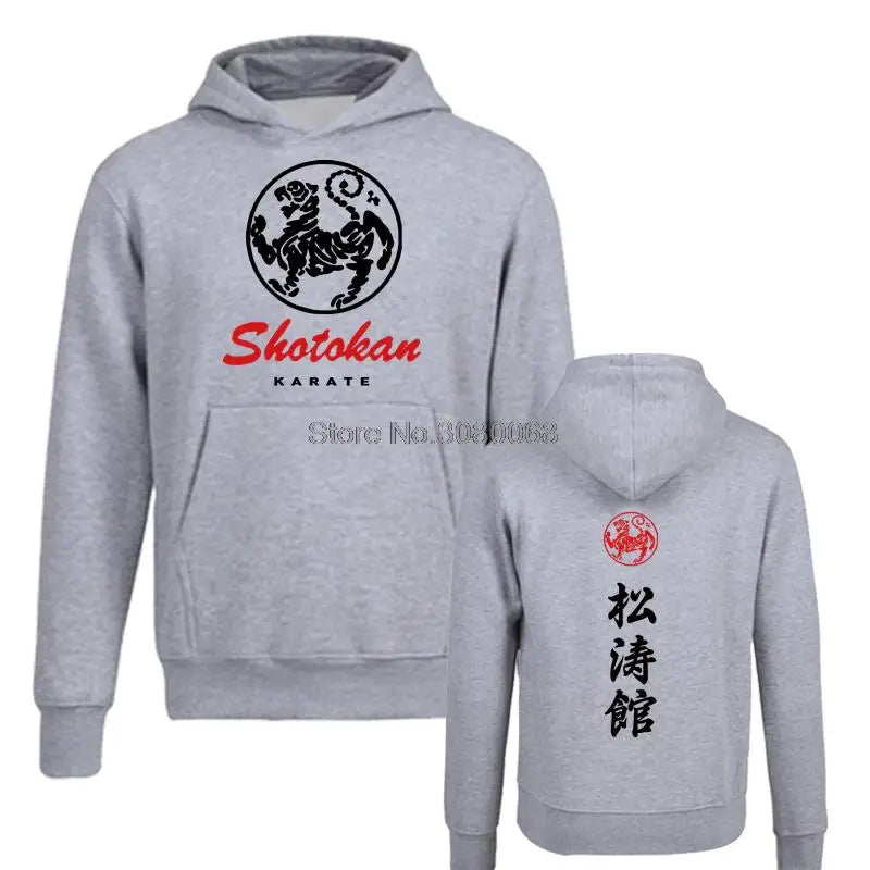 Shotokan Karate Do Tiger Logo Martial Art Hoodie Unisex Men Fleece Casual Hoodies Hooded Sweatshirt Streetwear Oversized Trendy