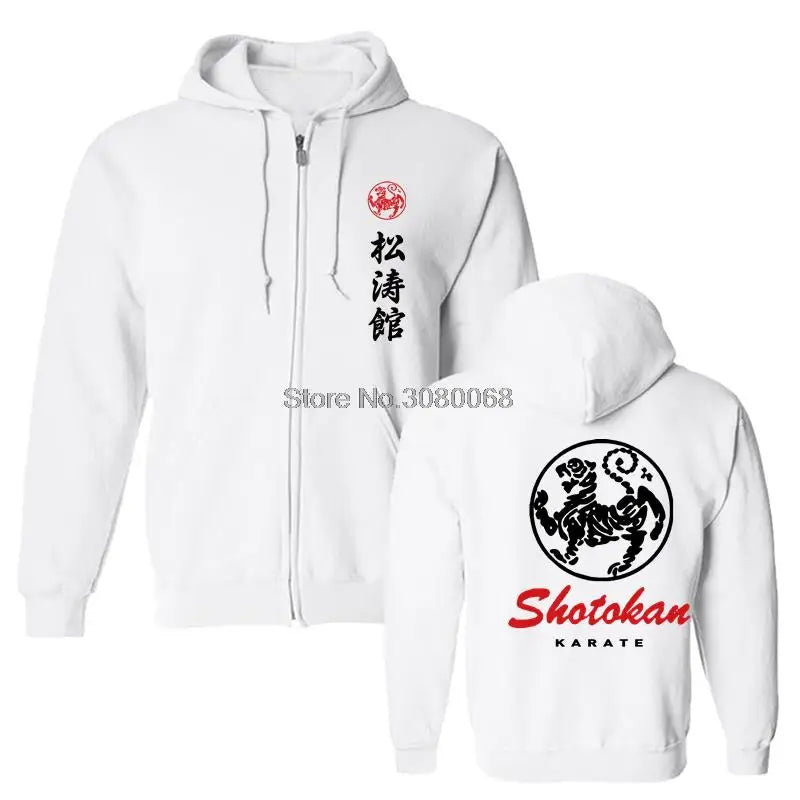 Shotokan Karate Do Tiger Logo Martial Art Hoodie Unisex Men Fleece Casual Hoodies Hooded Sweatshirt Streetwear Oversized Trendy