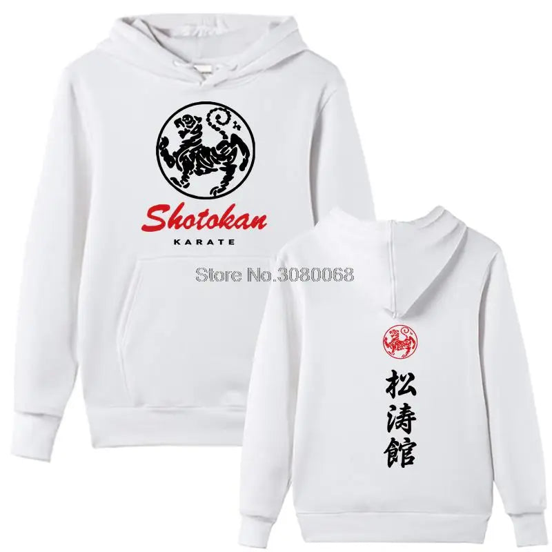 Shotokan Karate Do Tiger Logo Martial Art Hoodie Unisex Men Fleece Casual Hoodies Hooded Sweatshirt Streetwear Oversized Trendy