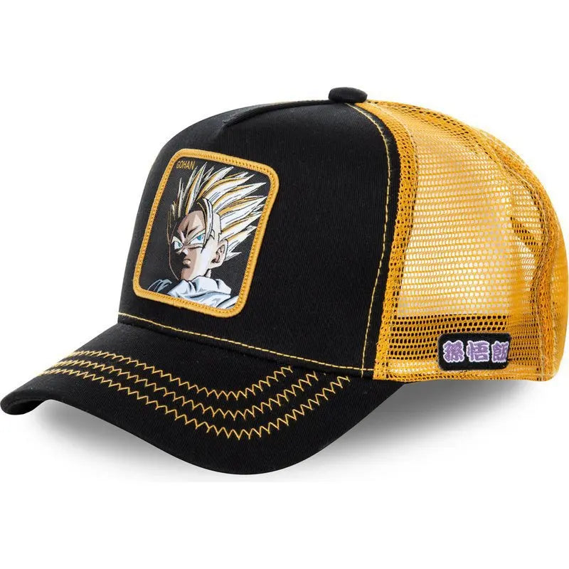 New Dragon Ball Goku Baseball Cap Spring And Summer Embroidered Adjustable Men Women Caps Fashion Trendy Outdoor Hip Hop Hat
