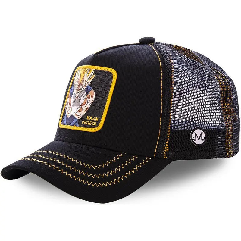 New Dragon Ball Goku Baseball Cap Spring And Summer Embroidered Adjustable Men Women Caps Fashion Trendy Outdoor Hip Hop Hat