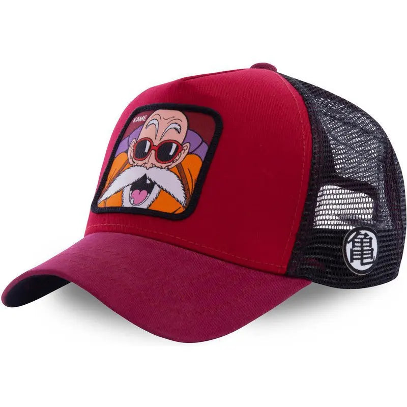 New Dragon Ball Goku Baseball Cap Spring And Summer Embroidered Adjustable Men Women Caps Fashion Trendy Outdoor Hip Hop Hat