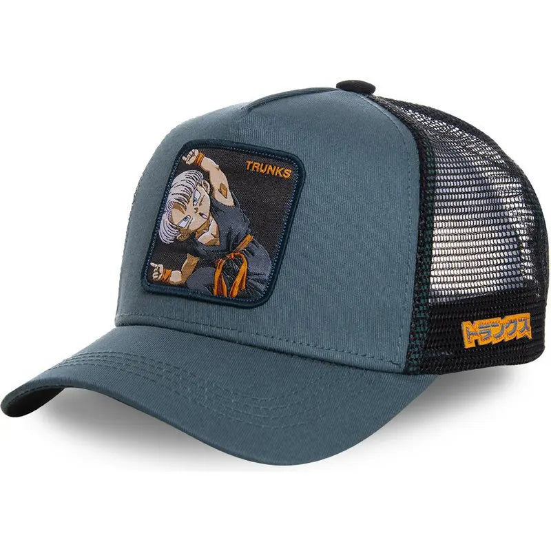 New Dragon Ball Goku Baseball Cap Spring And Summer Embroidered Adjustable Men Women Caps Fashion Trendy Outdoor Hip Hop Hat