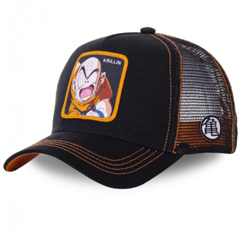 New Dragon Ball Goku Baseball Cap Spring And Summer Embroidered Adjustable Men Women Caps Fashion Trendy Outdoor Hip Hop Hat