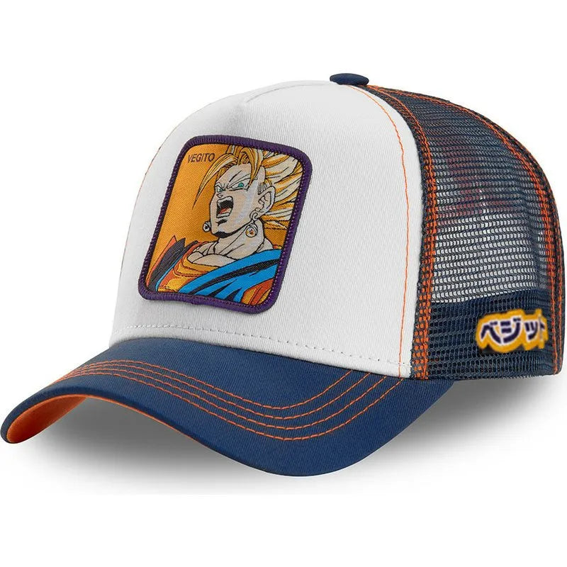 New Dragon Ball Goku Baseball Cap Spring And Summer Embroidered Adjustable Men Women Caps Fashion Trendy Outdoor Hip Hop Hat