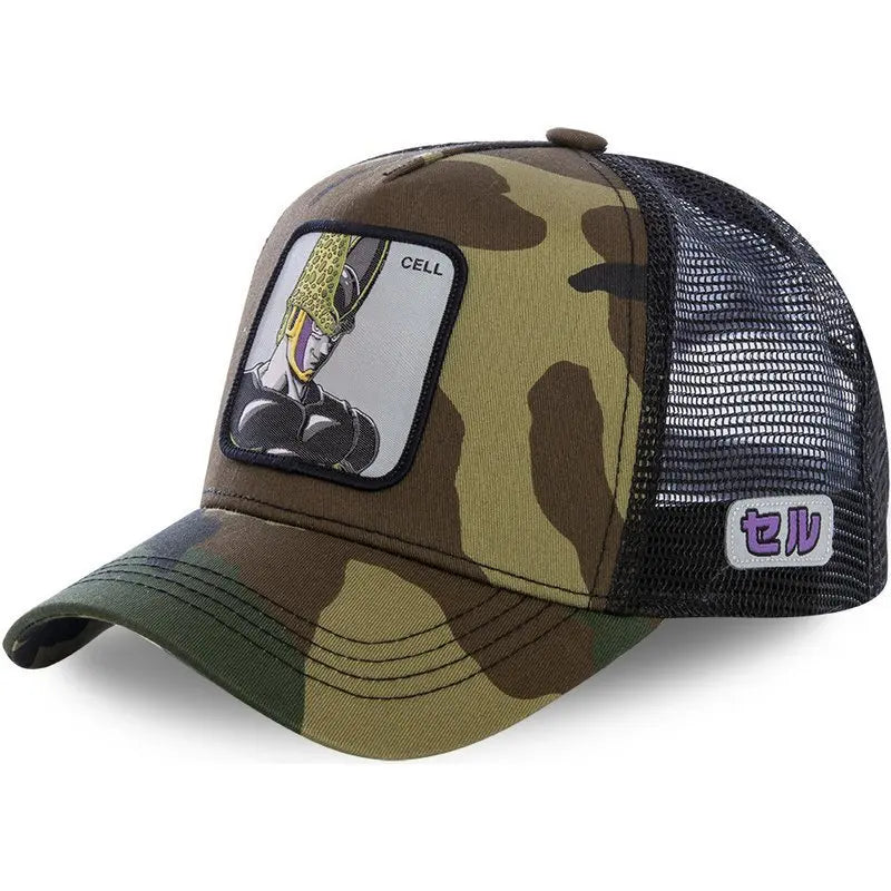 New Dragon Ball Goku Baseball Cap Spring And Summer Embroidered Adjustable Men Women Caps Fashion Trendy Outdoor Hip Hop Hat