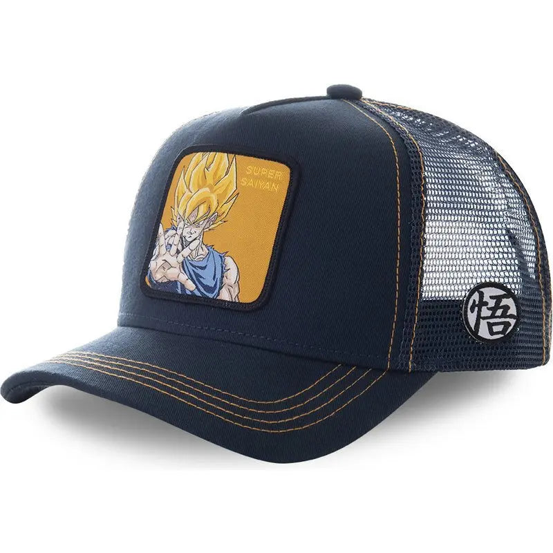 New Dragon Ball Goku Baseball Cap Spring And Summer Embroidered Adjustable Men Women Caps Fashion Trendy Outdoor Hip Hop Hat