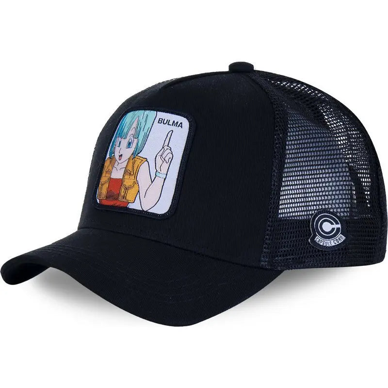 New Dragon Ball Goku Baseball Cap Spring And Summer Embroidered Adjustable Men Women Caps Fashion Trendy Outdoor Hip Hop Hat