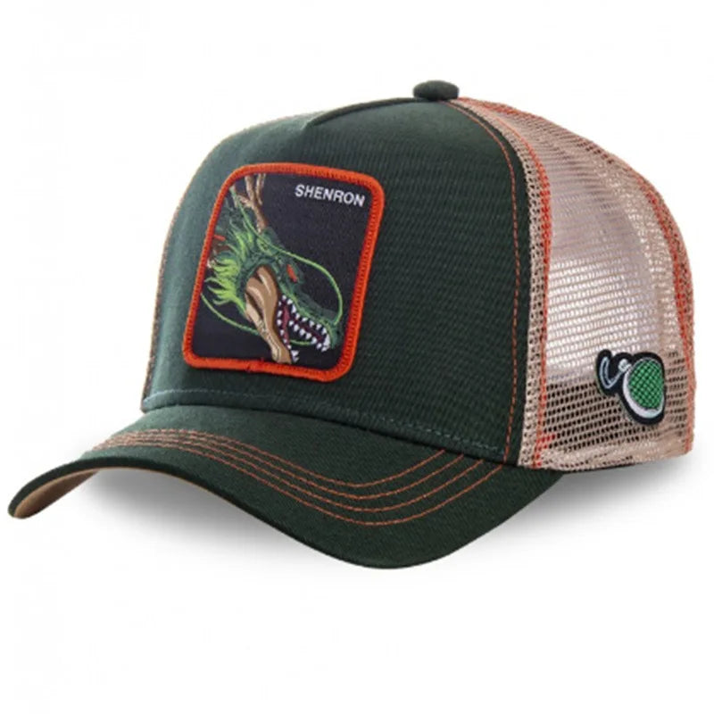 New Dragon Ball Goku Baseball Cap Spring And Summer Embroidered Adjustable Men Women Caps Fashion Trendy Outdoor Hip Hop Hat