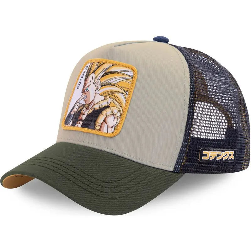 New Dragon Ball Goku Baseball Cap Spring And Summer Embroidered Adjustable Men Women Caps Fashion Trendy Outdoor Hip Hop Hat