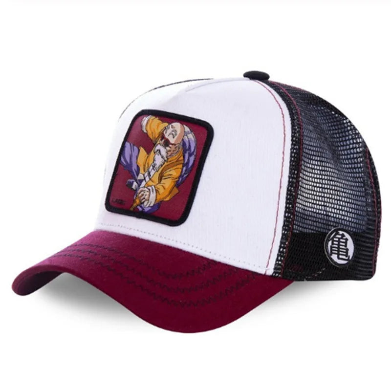 New Dragon Ball Goku Baseball Cap Spring And Summer Embroidered Adjustable Men Women Caps Fashion Trendy Outdoor Hip Hop Hat