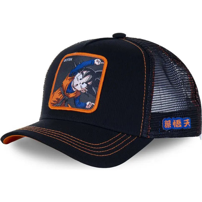 New Dragon Ball Goku Baseball Cap Spring And Summer Embroidered Adjustable Men Women Caps Fashion Trendy Outdoor Hip Hop Hat