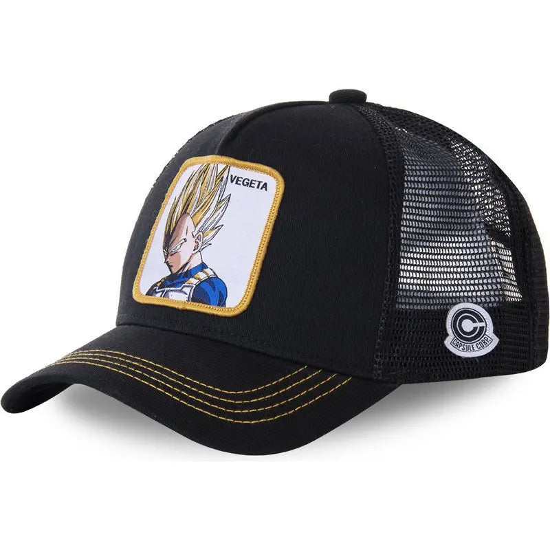 New Dragon Ball Goku Baseball Cap Spring And Summer Embroidered Adjustable Men Women Caps Fashion Trendy Outdoor Hip Hop Hat